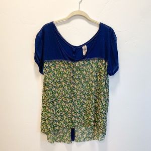Free People Floral Top